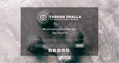 Desktop Screenshot of farhandhalla.com