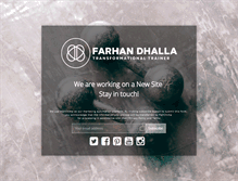 Tablet Screenshot of farhandhalla.com